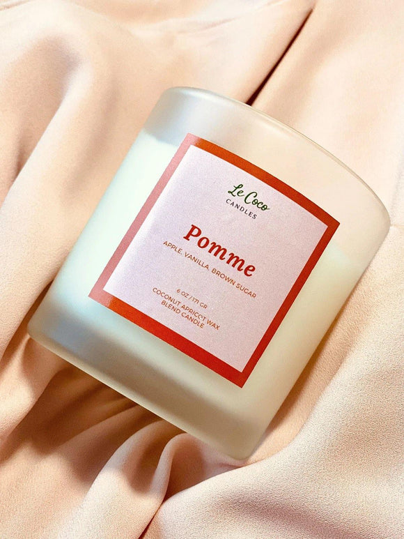 LeCoco Non-toxic Candle: Pomme - The Conscious Glow Boutique